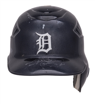 2009 Miguel Cabrera Spring Training Game Used & Signed Detroit Tigers Batting Helmet (MLB Authenticated)